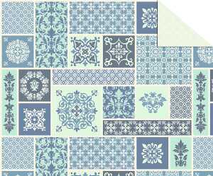 Ursus FOTOKARTON "KACHELN"300G.A4,MOTIV 01