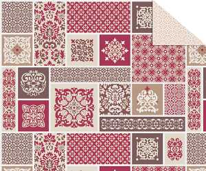 Ursus FOTOKARTON "KACHELN"300G.A4,MOTIV 02