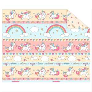 Ursus FOTOKARTON "EINHORN"300G.49,5X68CM,MOT.02