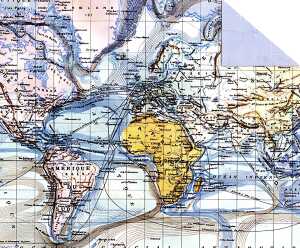 Ursus FOTOKARTON "MAPS"300G.22,7X32,7CM,WELT