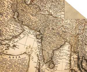 Ursus FOTOKARTON "MAPS"300G.22,7X32,7CM,ASIEN