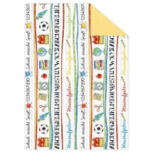 Ursus FOTOKARTON "SCHULE M. SPAß"300G.A4,MOTIV 02