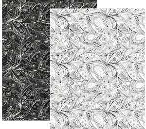 Ursus FOTOKTN."TANGLE CREAT.2" 300G.DIN A4, MOT.03