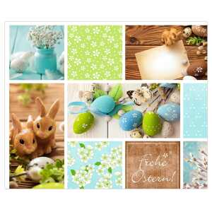 Ursus FOTOKARTON "FROHE OSTERN"300G.49,5X68CM,MOT.01