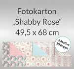 Ursus FOTOKARTON "SHABBY ROSE"300G.49,5X68CM,10BG.