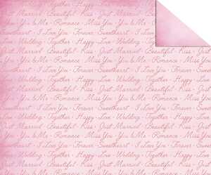 Ursus FOTOKARTON "HOCHZEIT ROSE"300G.49,5x68CM,MOT.02