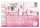 Ursus BASTELBLOCK "HOCHZEIT ROSE"300G.24x34CM,16BL.