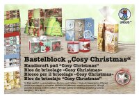 Ursus BASTELBLOCK COSY CHRISTM.300G.24x34CM,16BL.S.