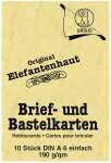 Ursus ELEF.HAUT-BRIEFK.190G.DIN A6,10ST.CHAMOIS