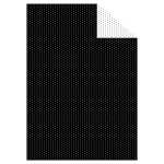 Ursus PÜNKT-FOTOKARTON "MINI"300G.A4,SCHWARZ