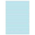 Ursus STREIFEN-FOTOKARTON "MINI"300G.A4,HELLBLAU