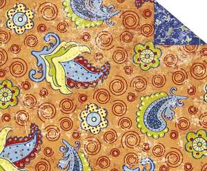 Ursus FOTOKARTON "PARADISO"ORANGE,300G.A4,MOT.01