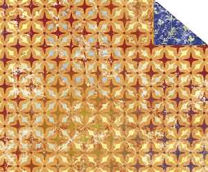 Ursus FOTOKARTON "PARADISO"ORANGE,300G.A4,MOT.03