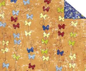 Ursus FOTOKARTON "PARADISO"ORANGE,300G.A4,MOT.05