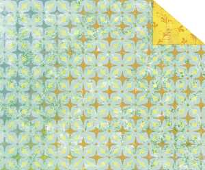 Ursus FOTOKARTON "PARADISO"TÜRKIS,300G.A4,MOT.03