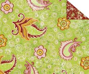 Ursus FOTOKARTON "PARADISO"GRÜN,300G.A4,MOT.01