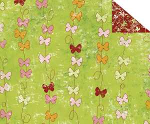 Ursus FOTOKARTON "PARADISO"GRÜN,300G.A4,MOT.05