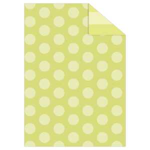 Ursus FOTOKARTON "DOTS&STRIPES"300G.A4,HELLGRÜN