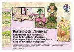 Ursus BASTELBLOCK "TROPICAL"300G.24x34CM,16BL.