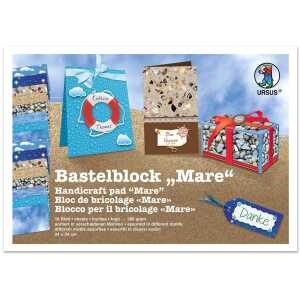 Ursus BASTELBLOCK"MARE"300G.24x34CM,16BL.