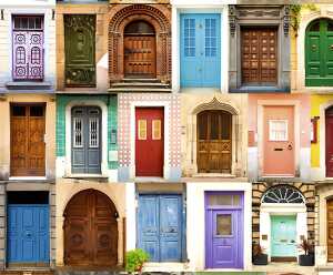 Ursus MOTIV-FOTOKARTON 300G.49,5x68CM,ALTE TÜREN