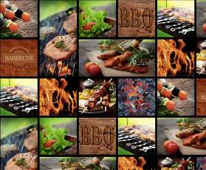 Ursus MOTIV-FOTOKARTON 300G.49,5x68CM,BARBECUE