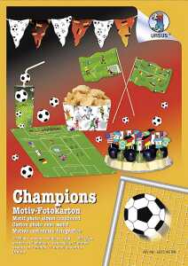 Ursus BASTELBLOCK "CHAMPIONS"300G.A4,10BL.
