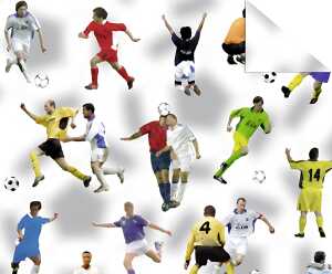 Ursus FOTOKARTON "FUSSBALL"300G.49,5x68CM,TEAM