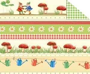 Ursus FOTOKARTON "GLÜCKSPILZE"300G.49,5x68CM,MOT.05