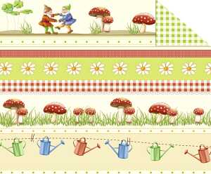 Ursus FOTOKARTON "GLÜCKSPILZE"300G.A4,MOTIV 01