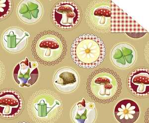 Ursus FOTOKARTON "GLÜCKSPILZE"300G.A4,MOTIV 03