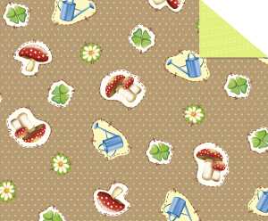 Ursus FOTOKARTON "GLÜCKSPILZE"300G.A4,MOTIV 05