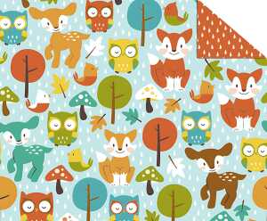 Ursus FOTOKARTON "WALDTIERE"300G.49,5x68CM,MOT.01