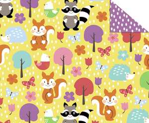 Ursus FOTOKARTON "WALDTIERE"300G.49,5x68CM,MOT.02