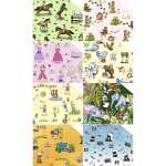 Ursus FOTOKARTON "KINDERLAND"300G.49,5x68CM,10BG.