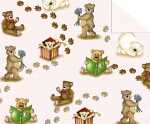 Ursus FOTOKARTON "KINDERLAND"300G.A4,TEDDYBÄR