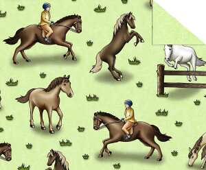 Ursus FOTOKARTON "KINDERLAND"300G.A4,PFERDE