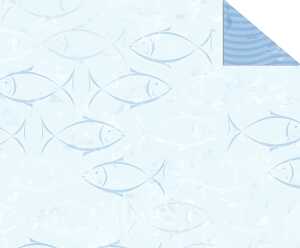 Ursus FOTOKARTON "CHRISTL.SYMBOLE"300G.A4,FISCH