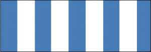 Ursus STREIFEN-TONP.130G.49,5x68CM,BLAU/WEISS