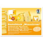 Ursus BASTELBLOCK "MONOCHROM"300G.24x34CM,18BL....