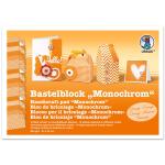 Ursus BASTELBLOCK "MONOCHROM"300G.24x34CM,18BL....