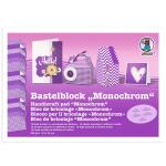 Ursus BASTELBLOCK "MONOCHROM"300G.24x34CM,18BL....