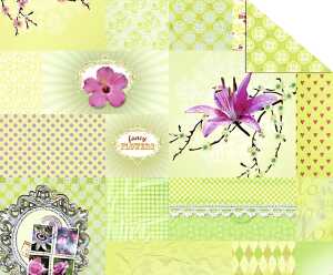 Ursus FOTOKARTON "PATCHWORK"300G.49,5x68CM,MOT.04