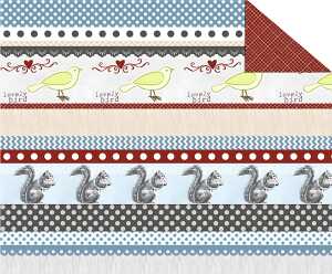 Ursus FOTOKARTON "SPRING TWEET"300G.49,5x68CM,MOT.02