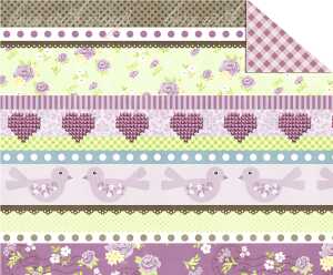 Ursus FOTOKARTON "SPRING TWEET"300G.49,5x68CM,MOT.03