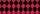 Ursus RAUTEN-TONP.130G.49,5x68CM,SCHWARZ/ROT
