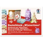 Ursus BASTELBLOCK "WINTERTIME"300G.24x34CM,16BL.
