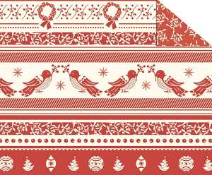 Ursus FOTOKARTON "WEIH.-NOSTALGIE"300G.49,5x68CM,M02