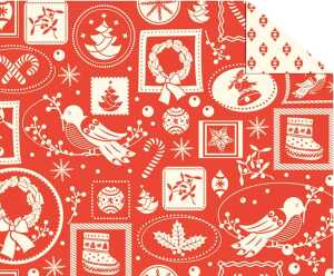 Ursus FOTOKARTON "WEIH.-NOSTALGIE"300G.A4,M03