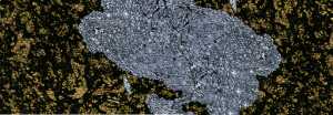 Ursus MARMORKTN.250G.50x70CM,SCHWARZ/GOLD/SILBER